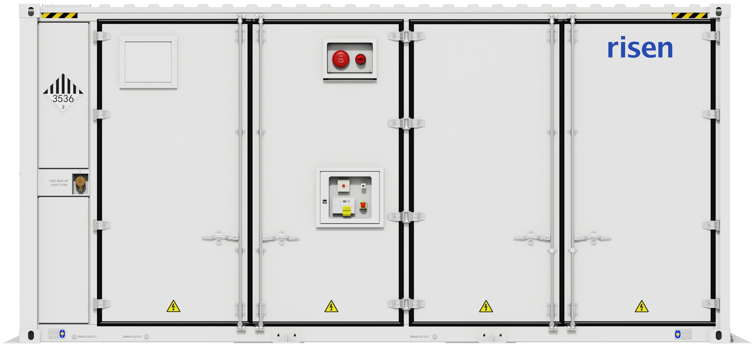 eTron 5 MWh liquid-cooled BESS container